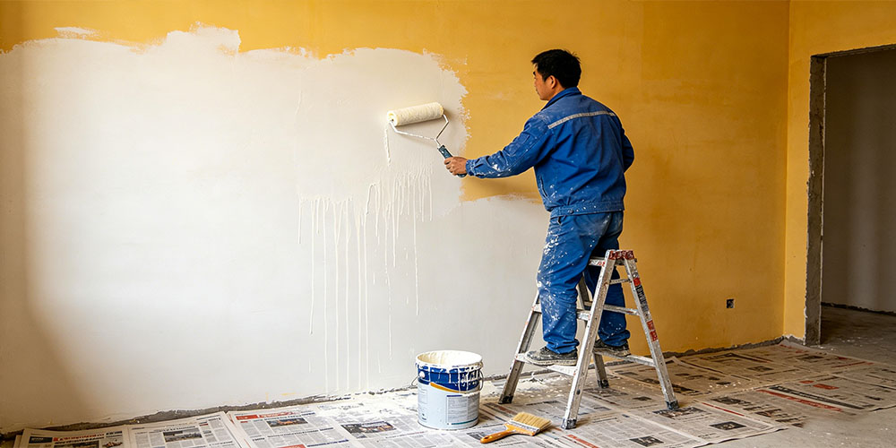 油性涂料場(chǎng)景圖